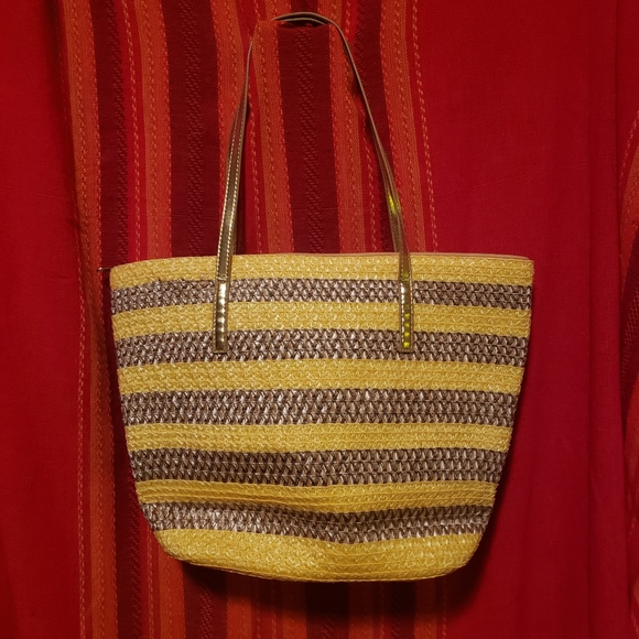 HP 😊 Beach/Book/Grocery John Frieda Zips Up Bag/Tote - Picture 6 of 7